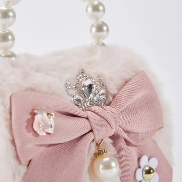 'Princess Charlotte' Pink Purse - Picture 5 of 5